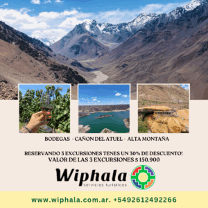 Alta Montaña + Bodegas + Cañon del Atuel